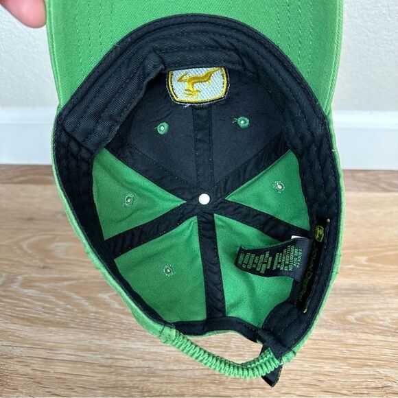 John Deere Toddler Green Embroidered Baseball Cap Hat - Picture 9 of 11